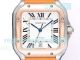 THB Factory Swiss Cartier Santos 39.8 Rose Gold Case Leather Strap Watch (4)_th.jpg